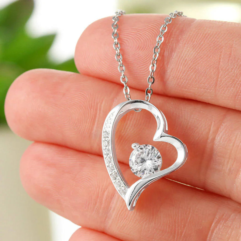 Collar Amor-Eterno para mi hija. Con dedicatoria especial