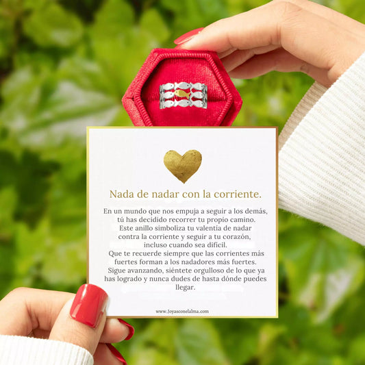 Anillo “Contra la Corriente”