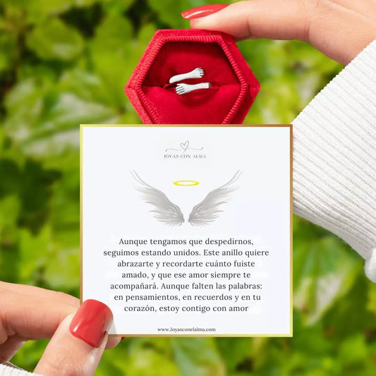Anillo Abrazo Eterno de tu ser querido 🌿